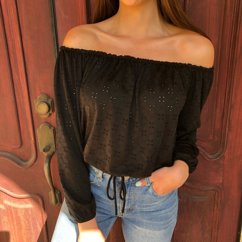 🖤 Over the Shoulder Long Sleeve from Nectar